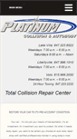 Mobile Screenshot of platinumcollision.com